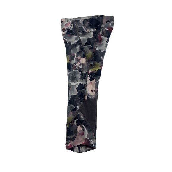 Under Armour Leggings Small HeatGear Compression Watercolor Stretchy Activewear - Picture 8 of 8